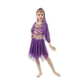 thumbnail image 5 of Gunia Girls Party Outfit Belly Dance Indian Outfit With Short Skirt Sleeves Kids Show Comfy Clothes Set For Stage Performance Holiday 5-12 Years, 5 of 5