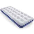 thumbnail image 4 of QDH Colchón de Aire para Acampar Cama de Aire Inflable Cama de Viaje con Superficie Flocada Colchoneta para Dormir Cama de Aire para Tienda de campaña al Aire Libre Viaje de Invitados, 4 of 5