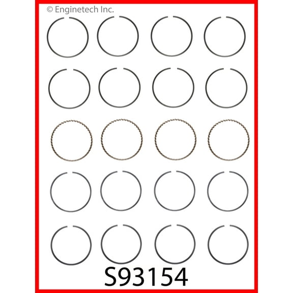 RINGS GM 2.8L 169 DOHC