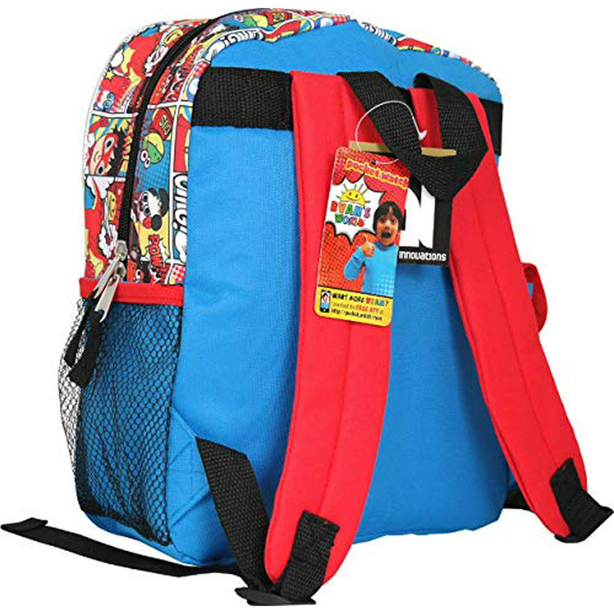 Small Backpack Ryan s World Pow Zap Blue 12 New 199535 Walmart