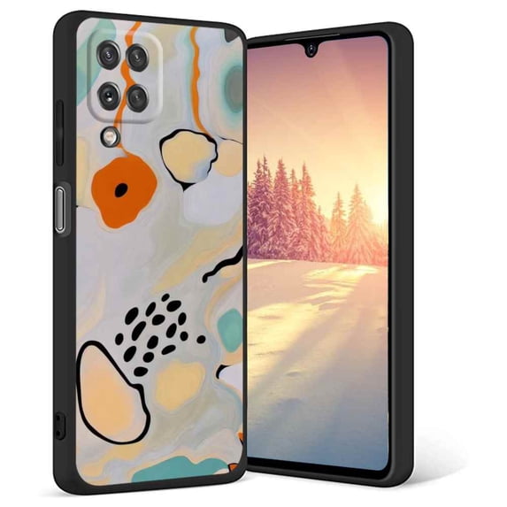Abstract-6th-Gen Phone Case, Degined for Samsung Galaxy A42 Case Men Women, Flexible Silicone Shockproof Case for Samsung Galaxy A42
