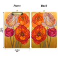 thumbnail image 5 of FORMRS Acrylic Clipboard with Low Profile Clip Standard A4 Letter Size, 12.5" x 9", Orange Abstract Floral, 5 of 8