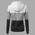 thumbnail image 2 of WEAIXIMIUNG Sweat à Capuche Décontracté pour Femmes Saint-Valentin Patchwork Blouse à Capuche Pull Tops, 2 of 3