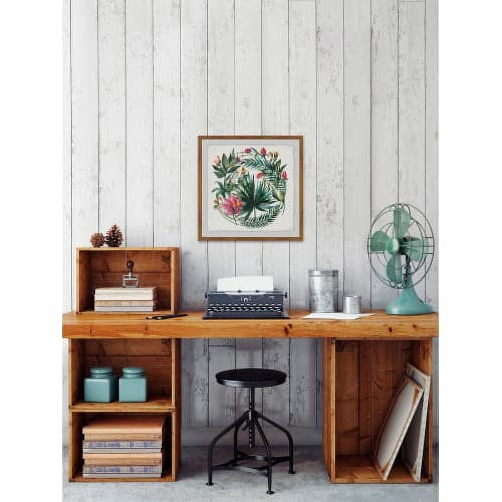 Fanciful Foliage Framed Painting Print