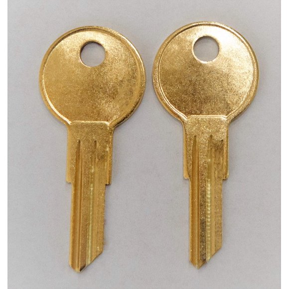 keys22 Two Replacement Keys for Herman Miller File Cabinet Office Furniture Cut to Lock/Key Numbers from UM351 to UM427 pre Cut to Code (UM352)