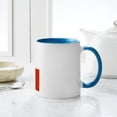 thumbnail image 6 of CafePress - Chile Flag Extra Mug - 11 oz Ceramic Mug - Novelty Coffee Tea Cup, 6 of 6