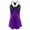 Purple, variant on Kelon Intimates Clearance Women's Nylon Underwear Fashion Women Plus Size Babydoll Lace Silks Lingerie G-String Set Underwear