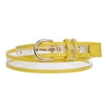 thumbnail image 2 of Kids 1" (25 mm) Wide Color-Trimmed Patent Leather Transparent Jelly Clear Belt, 2 of 3