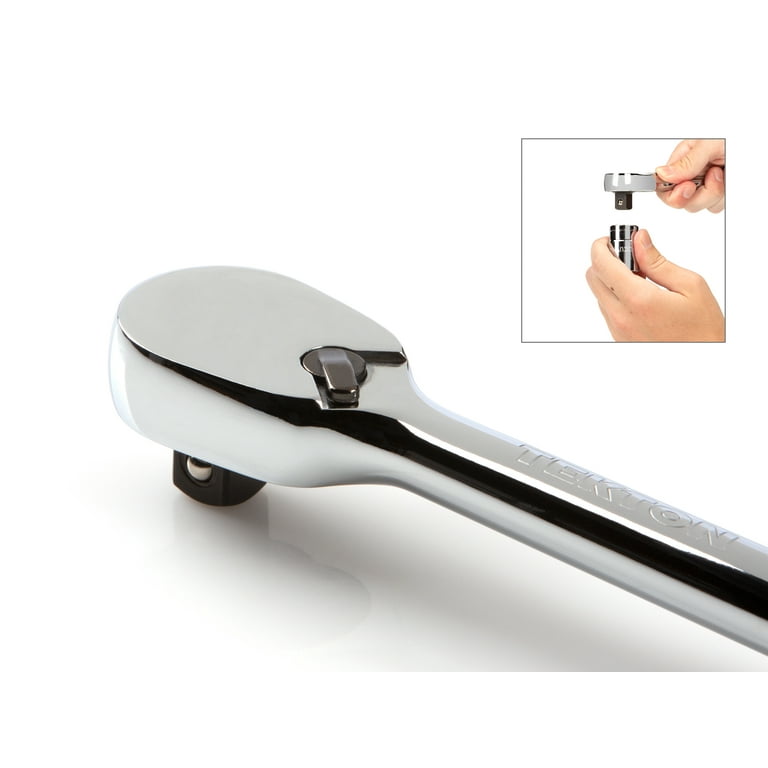 TEKTON Carraca De Agarre Cómodo De 1/2 Pulgada X 10-1/2 Pulgadas