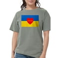 thumbnail image 1 of CafePress - National Flag Of ??????? / Ukraine High Qu T Shirt - Womens Comfort Colors® Shirt, 1 of 1