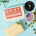 thumbnail image 4 of BRIXY Strengthening Shampoo Bar For Thinning Hair | Pumpkin Seed Oil, Rosemary Oil, & Caffeine | Ceramide & Niacinamide Support The Moisture Barrier | pH Balanced, Color Safe, Vegan, Made In USA, 4 of 12