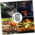 thumbnail image 3 of Cheminée à Charbon en Acier Inoxydable Premium pour Barbecues Extérieurs et Feux de Camp, 3 of 6