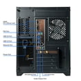 thumbnail image 2 of YAWYORE Gaming PC Desktop Computer,AMD Ryzen 5 5600GT,16GB RAM 512G M.2 NVMe Wi-Fi+BT,Game Design Office console,Sea View Room,Prebuilt, 2 of 6