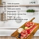 thumbnail image 4 of tabla para picar HAPPY LIFE madera pino, tabla de decorativa, tabla de quesos y corte carne, hecha 100% a mano I LIVE III: Chica 24 x 28 x 28 x 2.5, 4 of 5