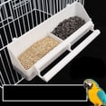 thumbnail image 4 of 2x Tazón De Alimentación De Plástico Colgante Para Mascotas, Jaula De Alimentación Para Pájaros, Dispensador De Agua Sunnimix comedero para pájaros, 4 of 6
