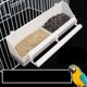 thumbnail image 4 of 2x Tazón De Alimentación De Plástico Colgante Para Mascotas, Jaula De Alimentación Para Pájaros, Dispensador De Agua Sunnimix comedero para pájaros, 4 of 6