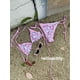 thumbnail image 2 of Bikini HelloKitty gato rosa lindo niña fresca traje de baño dividido femenino con almohadilla para el pecho estilo de tres puntos, 2 of 4