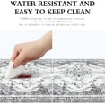 thumbnail image 5 of Kitchen Mats for Floor Anti Fatigue 2 Piece Set Cushioned Kitchen Rugs Blue Gray Waterproof Non-Skid Comfort Standing Mat Anti Fatigue for Work Desk Office(17x29+17x47Inch), 5 of 6