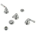 thumbnail image 1 of Kingston Brass KB321 Trois Poignées Robinet Bidet avec Laiton Pop-up, 1 of 2