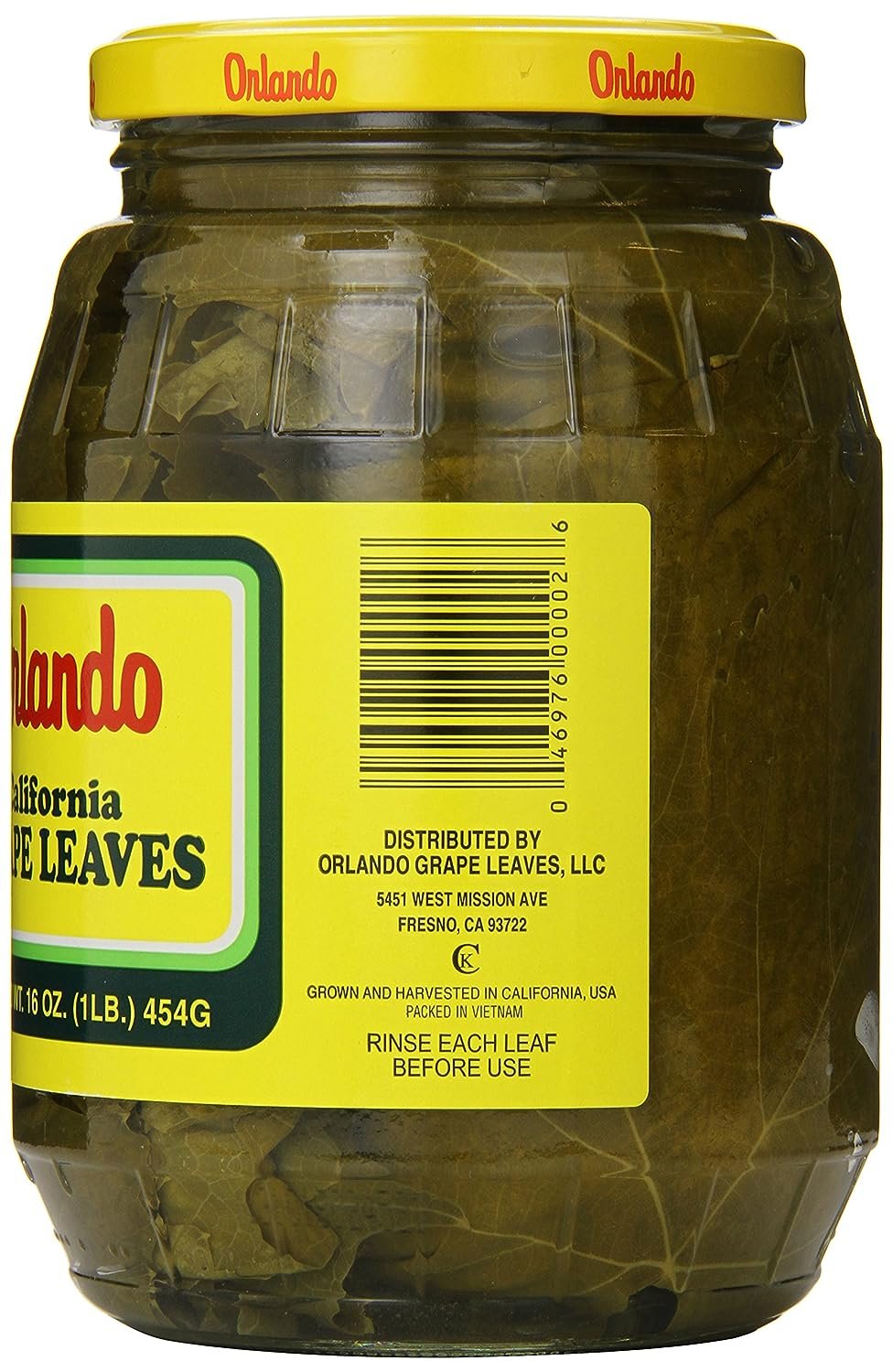 Orlando California Grape Leaves, Quart