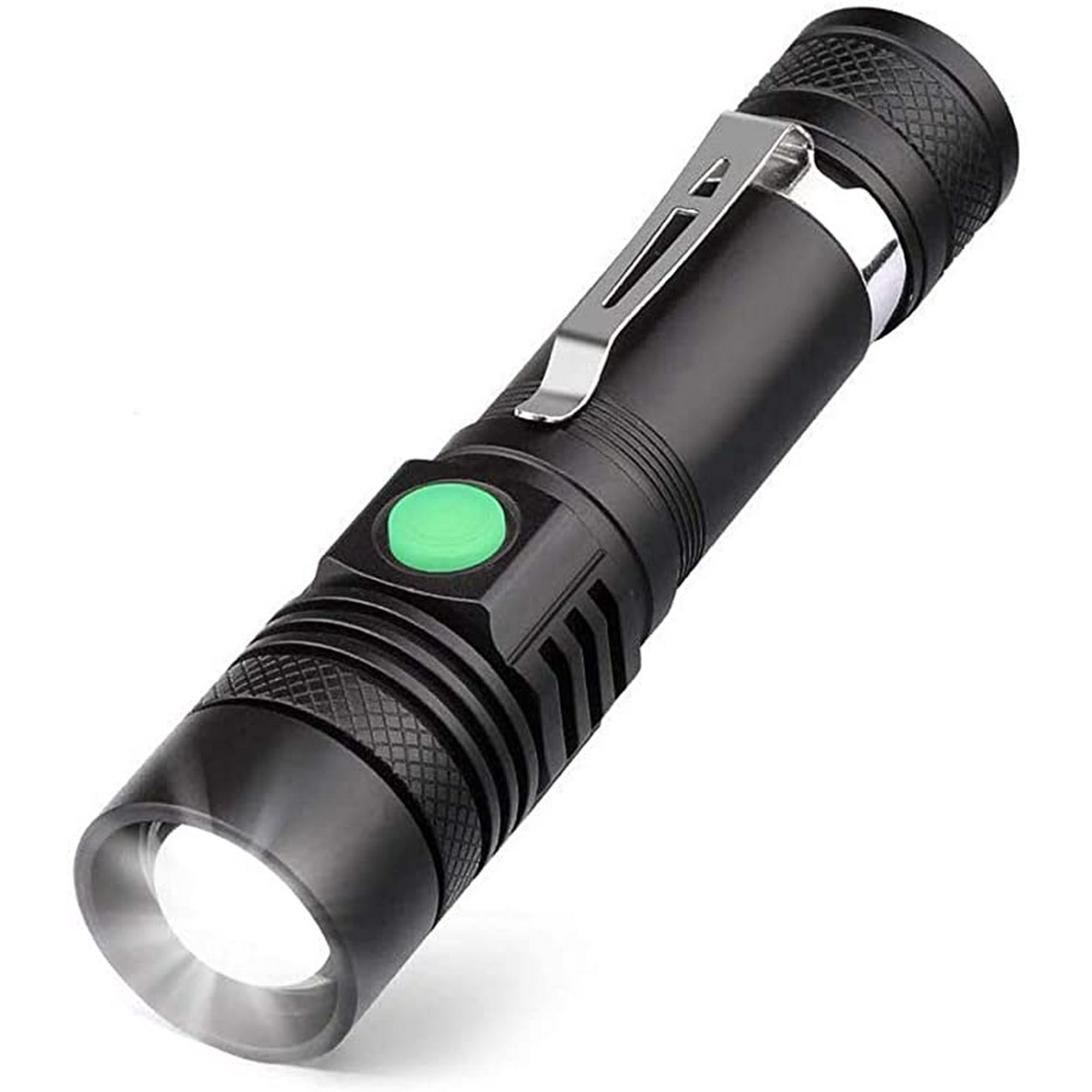 La Lampe Torche La Plus Puissante Du Monde HISRFO Lampe torche LED rechargeable par USB, torche 600 lumens, étanche  IP65, 3 modes d'éclairage, torche zoom pour la maison, le camping, la  randonnée, les urgences (batterie non incluse) | Walmart Canada
