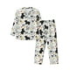 thumbnail image 1 of Fotbe Funny Puppy Pijama de Hombre con Estampado de Manga Larga, Conjunto de 2 Piezas, Ropa de Dormir Suave y Cómoda con Bolsillos-X-Large, 1 of 7