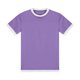 thumbnail image 4 of Camiseta informal de manga corta con cuello redondo y color liso para niños de 3 a 12 años, 4 of 9