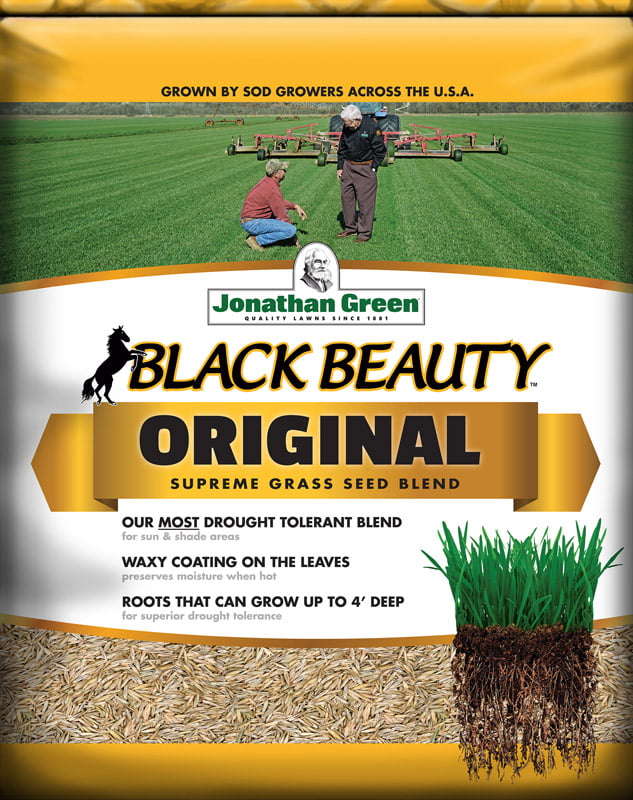 Jonathan Green 10315 Black Beauty Grass Seed Mix 25-pound for sale online 