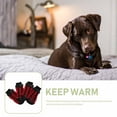 thumbnail image 4 of 4pcs mascotas antideslizante calcetines Navidad con temas de medias para mascotas perros caliente calzado Calcetines, 4 of 5