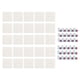 thumbnail image 2 of Placa de pared RJ45 toma de pared Ethernet puertos duales 30 piezas para oficina ANGGREK Otros, 2 of 8