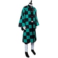 thumbnail image 2 of Cosplay Life Demon Slayer Tanjiro Kamado Cosplay Costume Japanese Anime Fashion 3D Printed Unisex Tanjiro Kimono Outfit, 2 of 5