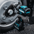 thumbnail image 6 of Makita 40V max XGT&reg; Brushless Cordless 4-Sp Hi-Torq 3/4" Sq. Drive Impact Wrench Kit w/ Friction Ring Anvil, var. spd., rev., L.E.D. Light, bag (2.5Ah), 6 of 9
