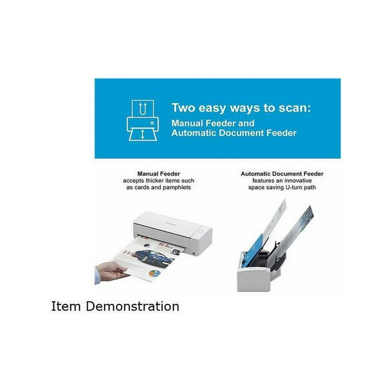 Fujitsu ScanSnap iX1300 – Escáner de documentos de color compacto  inalámbrico o USB de doble cara con alimentador automático de documentos y  – Yaxa Colombia