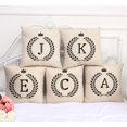 thumbnail image 2 of Cartoon Fashion English Letters Print Sofa Pillow Cushion Cover Home Decoration, multi-coloured, I, 2 of 5