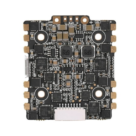 TOPINCN Drone FC, Drone Flight Controller,XJB F4 Zeus Flight Controller Integrated with OSD 5V BEC AIO 15A BLheli_S 4 In 1
