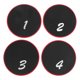 thumbnail image 1 of Placa deslizante de ejercicio, 4 unidades/juego de discos deslizantes para fitness, planeadores deportivos, discos deslizantes para fitness, rendimiento confiable, 1 of 9