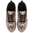 thumbnail image 2 of Golden Retriever Shoes for Men Women Running Sneakers Breathable Casual Sport Tennis Shoes Black Size 9, 2 of 5