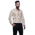 thumbnail image 2 of BESTMAN Slim FitÂ&nbsp;ShirtsÂ&nbsp;For Men Button DownÂ&nbsp;Long Sleeve PrintedÂ&nbsp;ShirtsÂ&nbsp;For Boys, 2 of 5