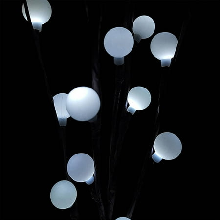 

Bescita Ball Solar Powered Tree Branch Light Garden Light Led Light Patio Decor 1 Set