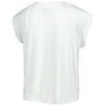 thumbnail image 3 of Women's Concepts Sport White/Cream New Orleans Saints Montana Knit Top & Shorts Sleep Set, 3 of 5