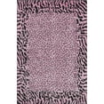 thumbnail image 2 of Addison Rugs Mayfield Premium Machine Washable Transitional Animal Skin Pink Rectangle Rug, 10' x 14', 2 of 6