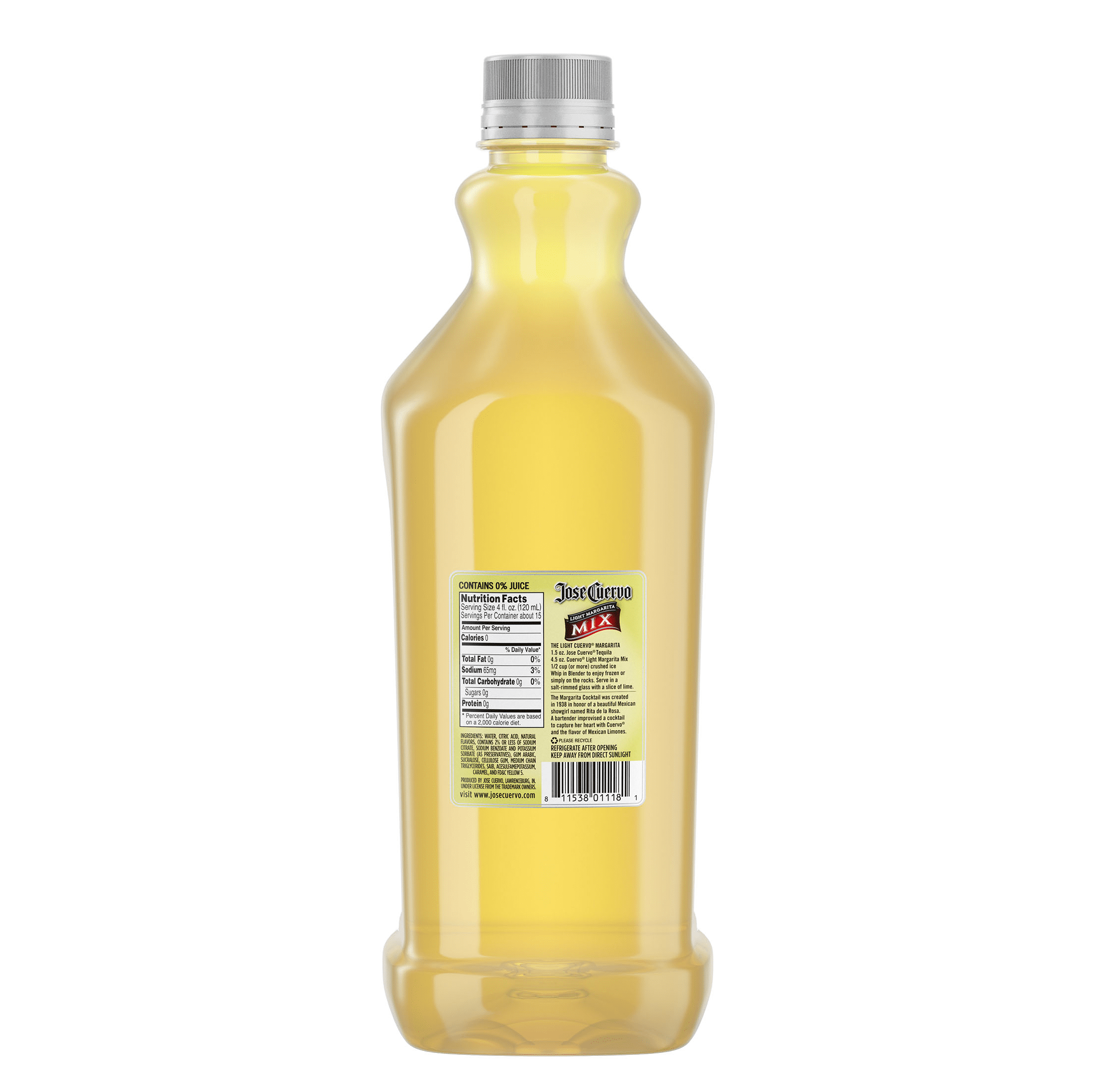 Jose Cuervo Light Margarita Mix, 59.2 fl oz