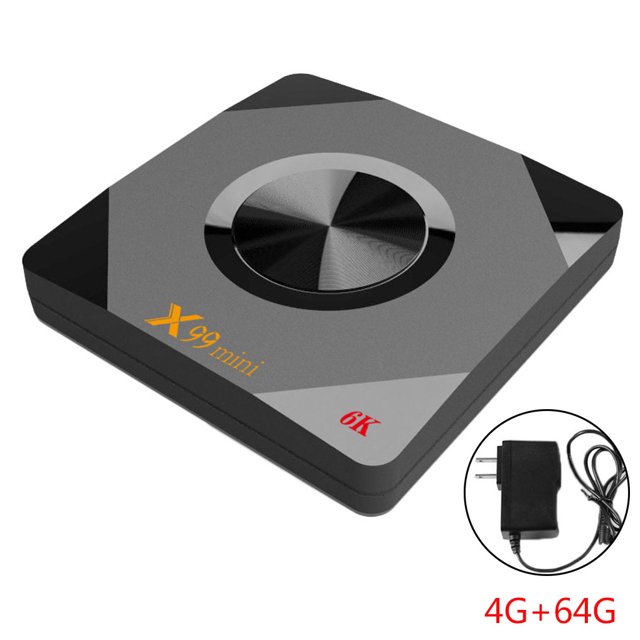 Caja de TV inteligente con control remoto USB 3.0, caja superior de televisión por Internet WiFi de banda dual, 4G + 64G, enchufe de EE. UU. sidaley EL3397-05B