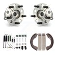 thumbnail image 1 of Transit Auto Rear Drum Brake Shoe & Hardware and Wheel Hub Bearing Assembly Kit for Car Jeep Patriot Compass Dodge Caliber - Left Right Side (Driver Passenger) K7D-100944, 1 of 11