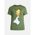 thumbnail image 5 of Homer Simpson Men's and Big Men's Graphic Tee with Short Sleeves, Sizes S-3XL, 5 of 5