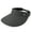 Dark Grey, variant on Sun Visor Hats for Women Wide Brim UV Protection Adjustable Large Golf Beach Cap Packable Travel Sport Visor