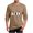 Khaki 01, variant on Halloween Tops for Men Crew Neck Ghost Printed Long Sleeve Trendy Loose Festival Pullover Top Orange XXL