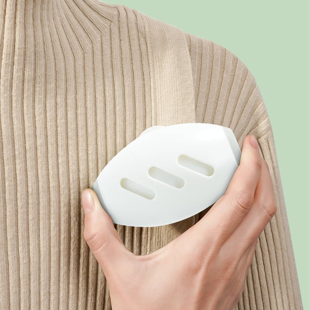 Rodillo Quitapelusas Rodillo quitapelusas portátil lavable blanco para ropa, herramienta multifuncional para el hogar (1 unidad) JASKFLY