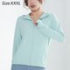 thumbnail image 2 of Hukapapa Ropa de protección solar fina anti-ultravioleta transpirable de primavera y verano chaqueta deportiva con cremallera y capucha de color sólido para montar al aire libre,,3xl,, 2 of 8