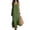 *Army Green, variant on Women's and Women's Plus Cotton Linen Maxi Dress , Ladies' Sleeveless V Neck Side Split Dress , Summer Beach Vacation Dresses For Women,Dark Gray,S-5XL